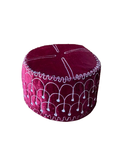 Shiny Premium Cap - African Embroidered Hat for Men